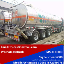 42000 Liter 3 Axles Aluminum Alloy Tank Semi Trailer